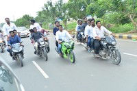Happy Wedding Team Bike Rally at Guntur